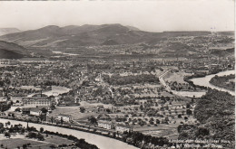 CARTOLINA  WINDISCH UND BRUGG,ARGOVIE,SVIZZERA-AUSSICHT VOM GEBENS FORFER HORN-VIAGGIATA 1956 - Brugg