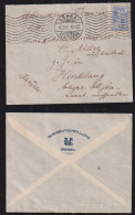 Greece 1912 Cover KENTRIKON X HINDELANG Germany Norddeutsche Lloyd Bremen - Lettres & Documents