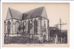 3 - POIX (de Picardie) - L'Eglise - Sonstige & Ohne Zuordnung