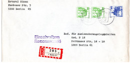 L66372 - Bund - 1981 - 90Pfg B&S MiF A OrtsR-Bf BERLIN - Covers & Documents