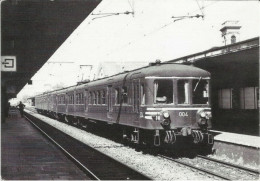 BRUXELLES-NORD Le 24.05.1977 - Locomotive électrique 004 - Carte N'ayant Pas Circulé - Chemins De Fer, Gares