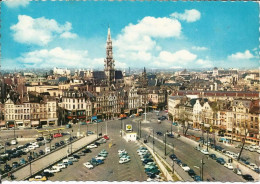 BRUXELLES - Panorama Et Flèche De L'Hôtel De Ville - Oblitération De 1965 - Panoramische Zichten, Meerdere Zichten