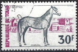 Chad 1972 - Mi 593A - YT 266 ( Fauna : Horse ) - Chevaux