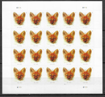 USA 2023 MiNr. 6000 BA Art, Painting, Illustration, Mammals, Red Fox M\sh MNH ** 20,00 € - Incisioni