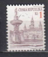 Czech Rep. 1993 - Regular Stamps: Cities, Mi-Nr. 12, Used - Used Stamps