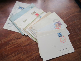 BuM Belegeposten! Teils Interessante Stücke / Sonderbelege / Sonderstempel In Verschiedenen Farben / Zweifarbig Usw. - Storia Postale