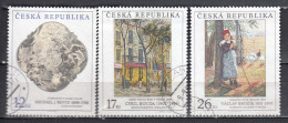 Czech Rep. 2001 - Painting, Mi-Nr. 308/10, Used - Used Stamps