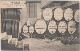 COMMERCE -  CHAUMONT - Etablissement HENRI LACAILLE - Magasins Des Eaux De Vie - Mercanti