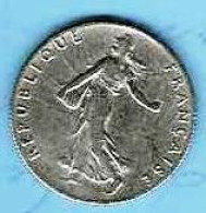 France 50 Centimes 1917 Argent - 50 Centimes