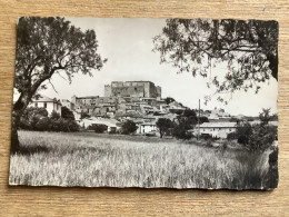 04/ Grêoux  Les Bains  Vue Generale Et Chateau - Gréoux-les-Bains