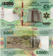 CENTRAL AFRICAN STATES       5000 Francs       P-W703       2020 (2022)        UNC - États D'Afrique Centrale