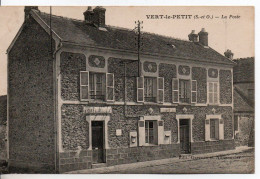 Carte Postale Ancienne Vert Le Petit - La Poste - Vert-le-Petit