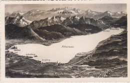 C8820) ATTERSEE - Vogelschau Salzkammergut - Litzelberg Abtsdorf Buchberg - Weissenbach Bis Kamer - Attersee-Orte