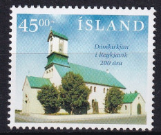 MiNr. 859 Island 1996, 5. Nov. 200 Jahre Domkirche In Reykjavík - Postfrisch/**/MNH  - Ungebraucht