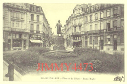 CPA - BRUXELLES - Place De La Liberté En 1918 - Statue Rogier - N° 134 - Marktpleinen, Pleinen