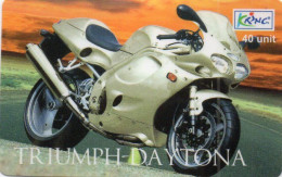 INDONESIA - PREPAID - KRING - MOTORBIKE - TRIUMPH DAYTONA T595 - Indonesië