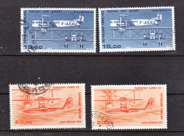 France PA 57, 57B, 58, 58 B Variété Impression Fine Et Normal Oblitérés Used - Used Stamps