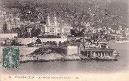 MONACO MONTE CARLO LE TIR AUX PIGEONS ET LE CASINO 1908 - Port