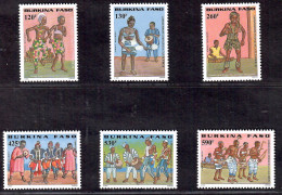 Burkina Faso 2000 National Culture Week 6V MNH - Burkina Faso (1984-...)