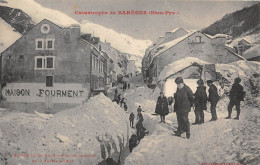 65-BAREGES- CATASTROPHE DE BAREGES- ENTREE DE LA VILLE APRES L'AVALANCHE DU 2 FEVRIER 1907 - Otros & Sin Clasificación