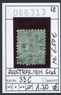 Süd-Australien 1868 - SA SOUTH AUSTRALIA 1868 - Michel 33c - Oo Oblit. Used Gebruikt - Used Stamps