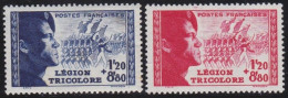 France  .  Y&T   .     565/566     .    **     .    Neuf Avec Gomme Et SANS Charnière - Unused Stamps