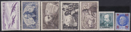 France  .  Y&T   .     7 Timbres     .    **     .    Neuf Avec Gomme Et SANS Charnière - Unused Stamps