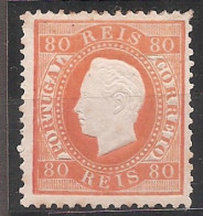 Portugal, 1870/6, # 42 Dent. 12 1/2, Tipo I, MH - Ungebraucht