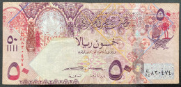 50 Riyals Qatar Central Bank Used Falcon - Qatar