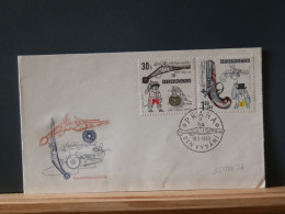 65/586JA  FDC    CESKOSL 1969 - Tiro (armi)