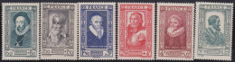 France  .  Y&T   .    587/592     .    **     .    Neuf Avec Gomme Et SANS Charnière - Unused Stamps
