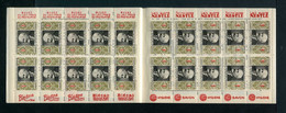Carnet De 1934  - Tuberculose - Antituberculeux - N° 34A--SI--8 --buvez Du Lait - Nestlé - Blédine - Gibbs - Heudebert - Blocks & Sheetlets & Booklets