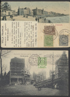 Postcards Vlaanderen, W.o. Mooi Zicht Gent En Brussel (6 Stuks) - Colecciones Y Lotes