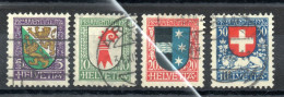 SUISSE /SERIE PROJUVENTE 1926 N° 222 à 225 - Used Stamps