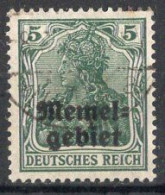 MEMEL  Timbre-Poste N°1 Oblitéré TB Cote : 3.00€ - Used Stamps