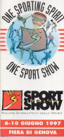 ITALY - ATW - SPORT SHOW ITALIA 1997 - FOLDER EMPTY NO CARDS - Altri & Non Classificati