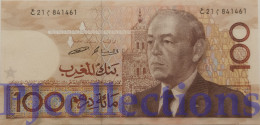 MOROCCO 100 DIRHAMS 1987 PICK 65c UNC - Maroc