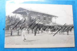 Biskra La Gare Station Et Attelage Hotel Royal  Edit LL. N°118 - Estaciones Sin Trenes