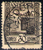 Andorra Española Nº 21. Año 1929 - Usati