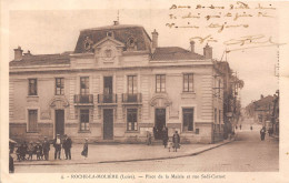 42-ROCHE-LA-MOLIÈRE- PLACE DE LA MAIRIE ET RUE SADI-CARNOT - Other & Unclassified