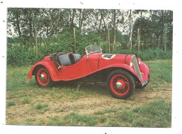 Cp, Musées De L'automobile Du Mans Et De Chatellerault , FIAT 508 S 1933, Vierge - Voitures De Tourisme