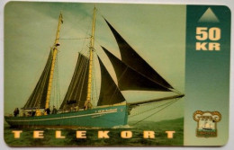 Faroe Islands 50Kr. " Shiptype ( Nordlyset ) " - Féroé (Iles)