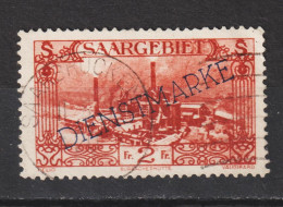 Saar MiNr. D 32 Abart (sab14) - Dienstmarken