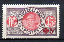 Col35 Colonies SPM St Pierre & Miquelon N° 106 Neuf XX MNH  Cote 7,00 € - Unused Stamps