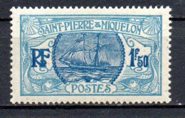 Col35 Colonies SPM St Pierre & Miquelon N° 130 Neuf X MH  Cote 22,00 € - Unused Stamps