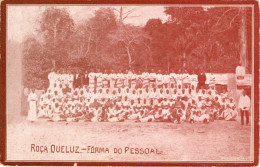 S. SÃO TOMÉ - Roça Queluz - Fórma Do Pessoal - São Tomé Und Príncipe