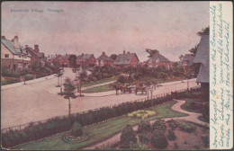 Triangle, Bournville Village, Warwickshire, C.1905-10 - Cadbury's Postcard - Birmingham