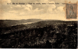 S. SÃO TOMÉ - ILHA DO PRINCIPE - Vista Da Cidade - Baia E Terreiro Velho - Sao Tome Et Principe