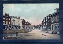 Angleterre. Hight Street, Woburn. Petit Manque à Gauche En Haut - Otros & Sin Clasificación