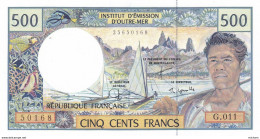 Billet France 500 Francs Institut D'emission D'outre Mer - 50168 - G . 011 - Sans Date -  Neuf - Unclassified